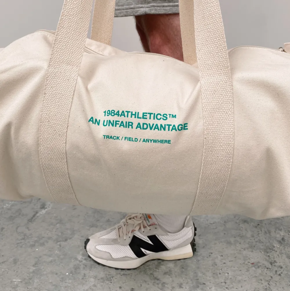 Vice 84 'Athletics' Organic Gym Bag - Natural