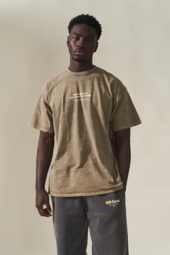 Discounted Bundles Vice 84 'Athletics' Vintage Washed Tee Twinpack - Pacific Blue/Army Green
