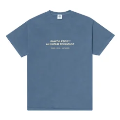 Vice 84 'Athletics' Vintage Washed Tee - Pacific Blue