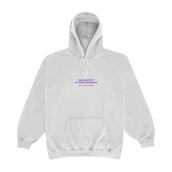 Vice 84 'Athletics' Vintage Washed Hoodie - Ash