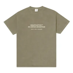 Vice 84 'Athletics' Vintage Washed Tee - Army Green