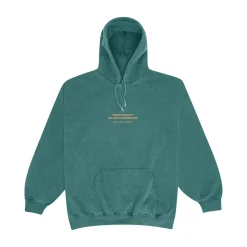 Vice 84 'Athletics' Vintage Washed Hoodie - Forest