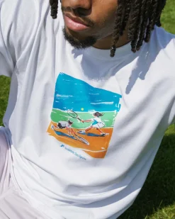Vice 84 'Backhanders' Tee - White