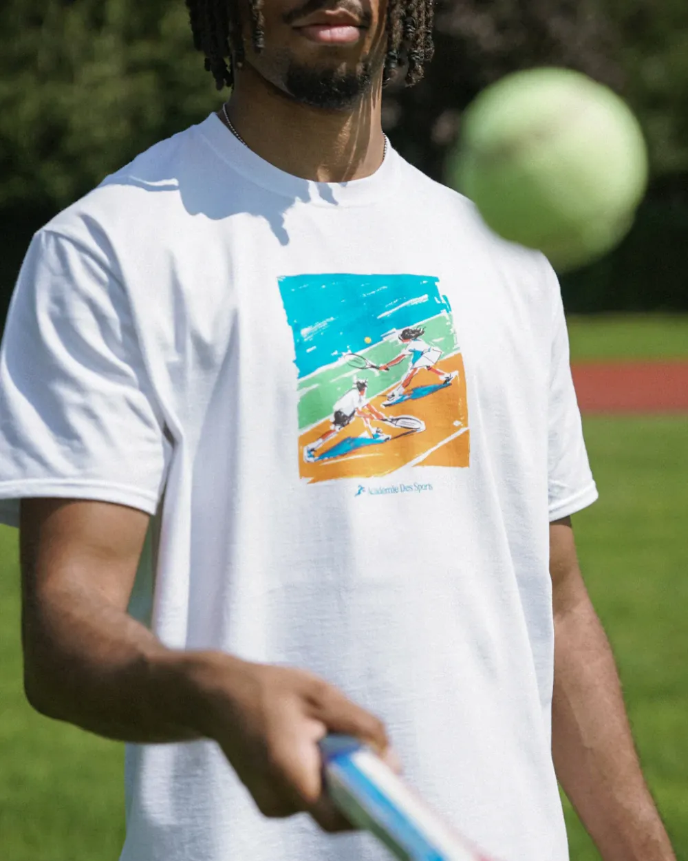 Vice 84 'Backhanders' Tee - White