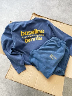 Vice 84 'Baseline' Joggers - Vintage Washed Navy