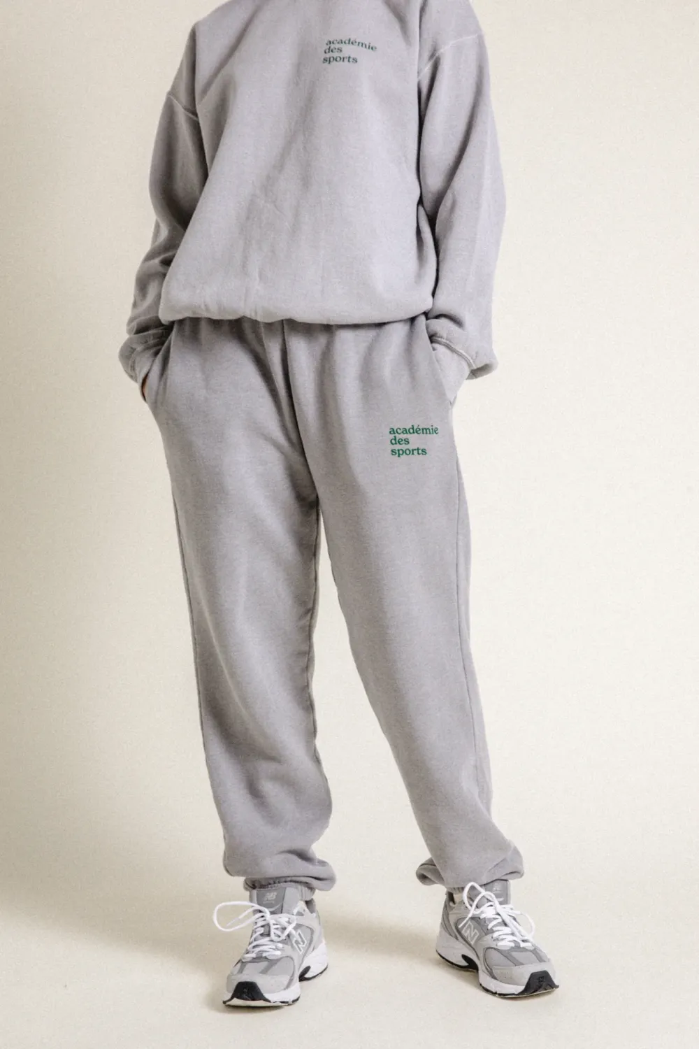 Vice 84 'Baseline' Joggers - Vintage Washed Ash Grey