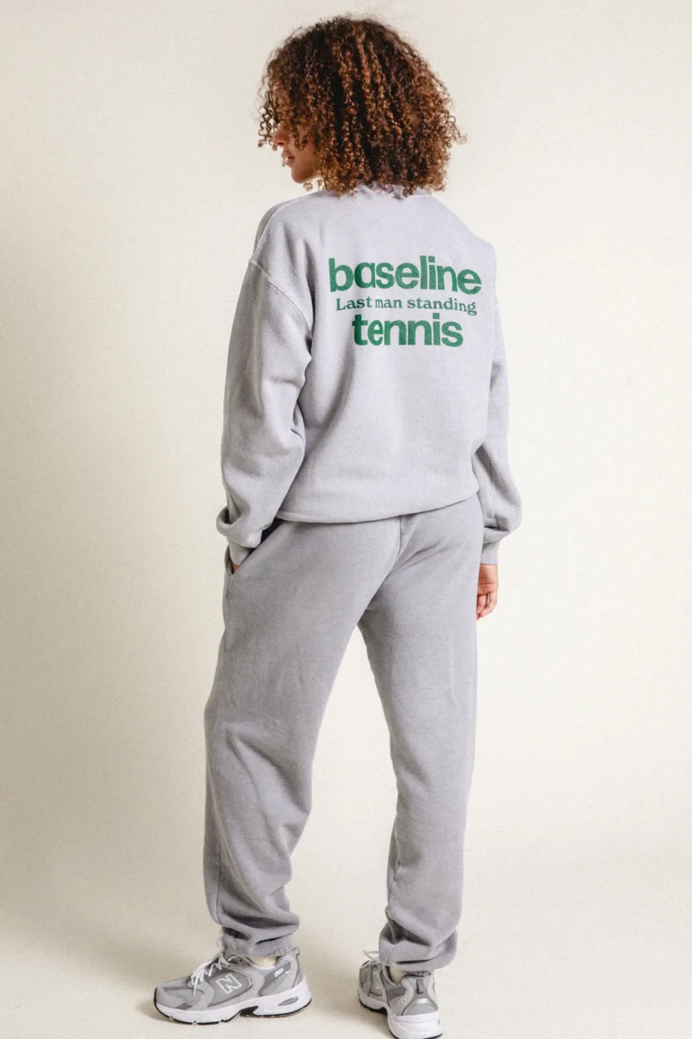 Vice 84 'Baseline' Joggers - Vintage Washed Ash Grey