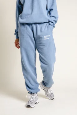 Vice 84 'Baseline' Joggers - Vintage Washed Baby Blue