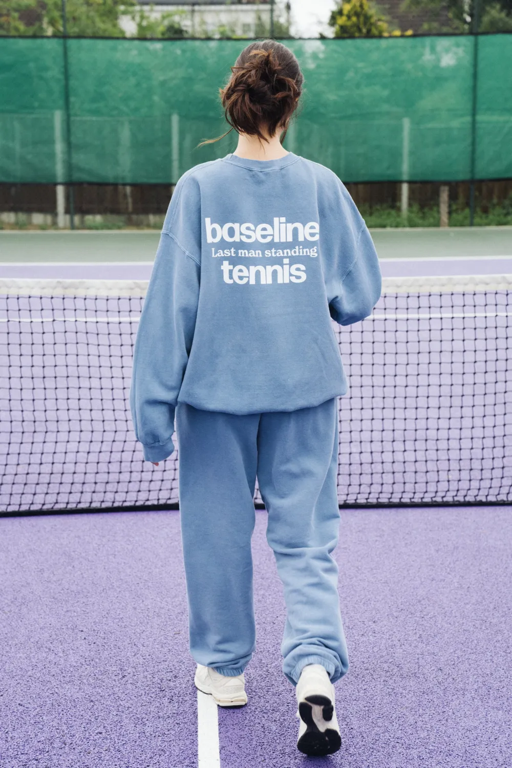 Vice 84 'Baseline' Sweater & Jogger Set - Vintage Washed Baby Blue