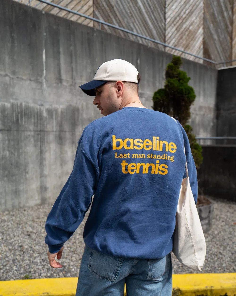 Vice 84 'Baseline' Sweater & Jogger Set - Vintage Washed Navy