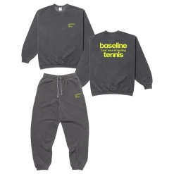 Vice 84 'Baseline' Sweater & Jogger Set - Vintage Washed Black