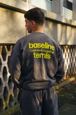 Vice 84 'Baseline' Sweater & Jogger Set - Vintage Washed Black