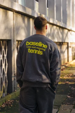 Vice 84 'Baseline' Sweater & Jogger Set - Vintage Washed Black
