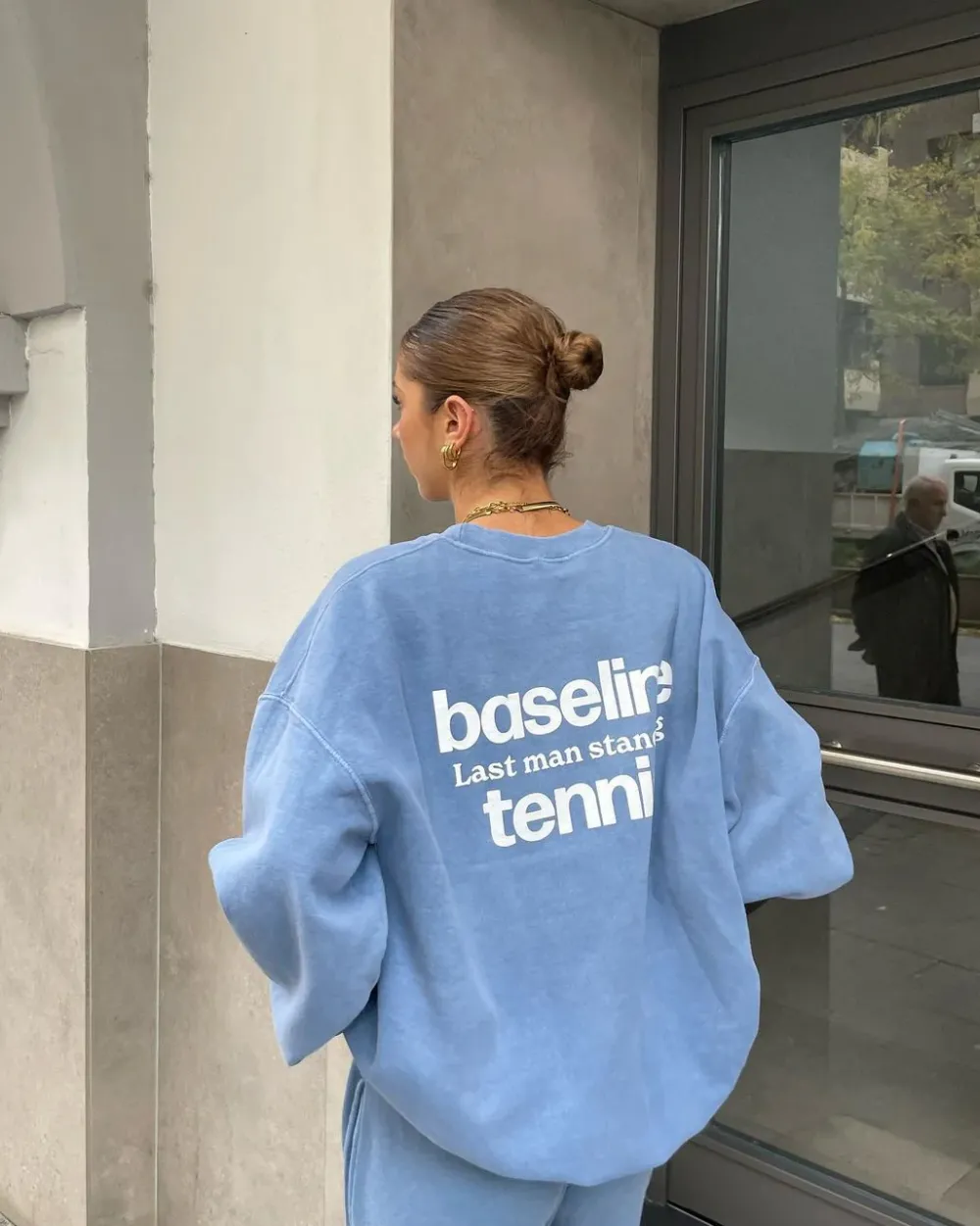 Vice 84 'Baseline' Sweater - Vintage Washed Baby Blue