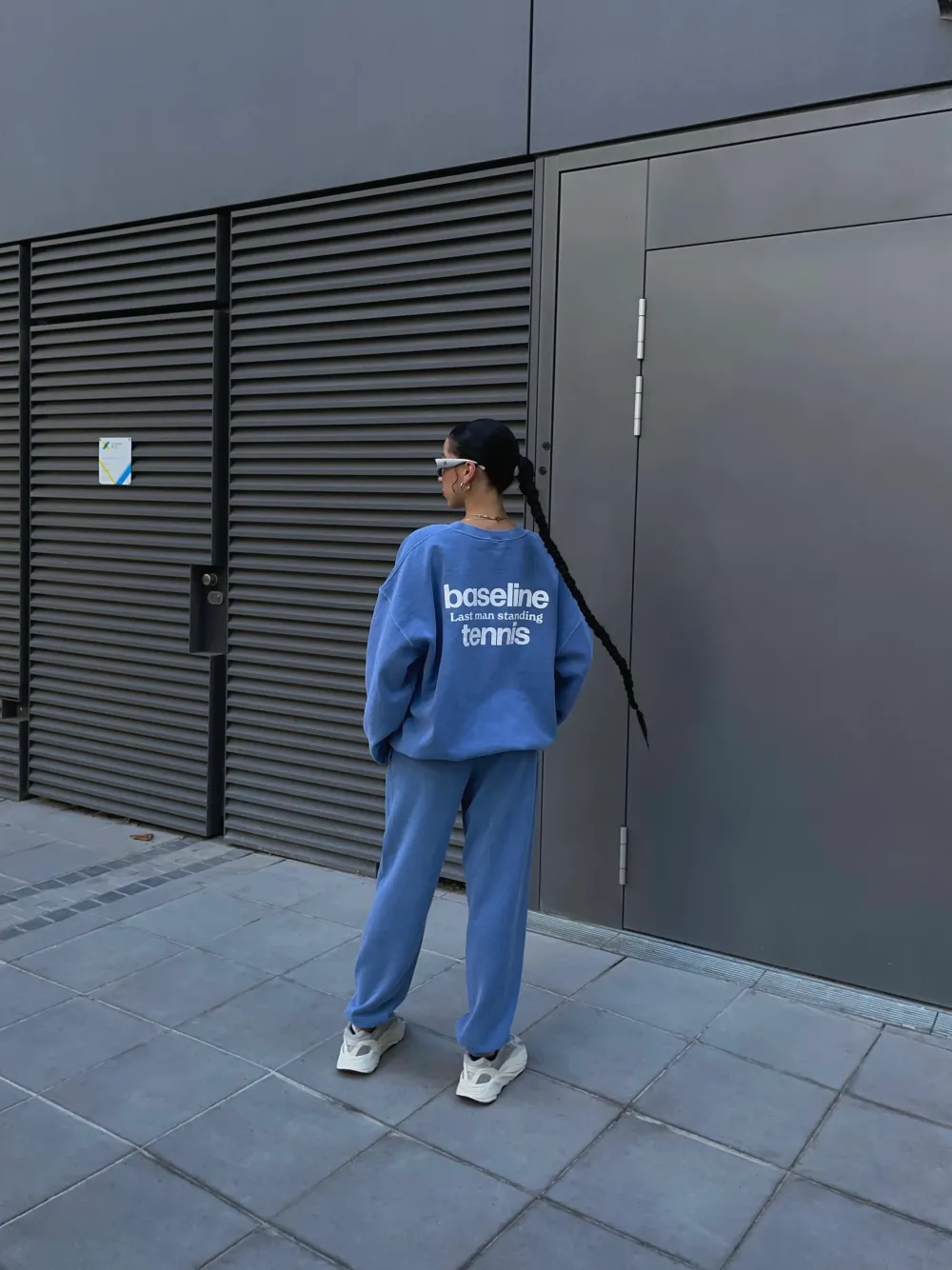 Vice 84 'Baseline' Sweater - Vintage Washed Baby Blue