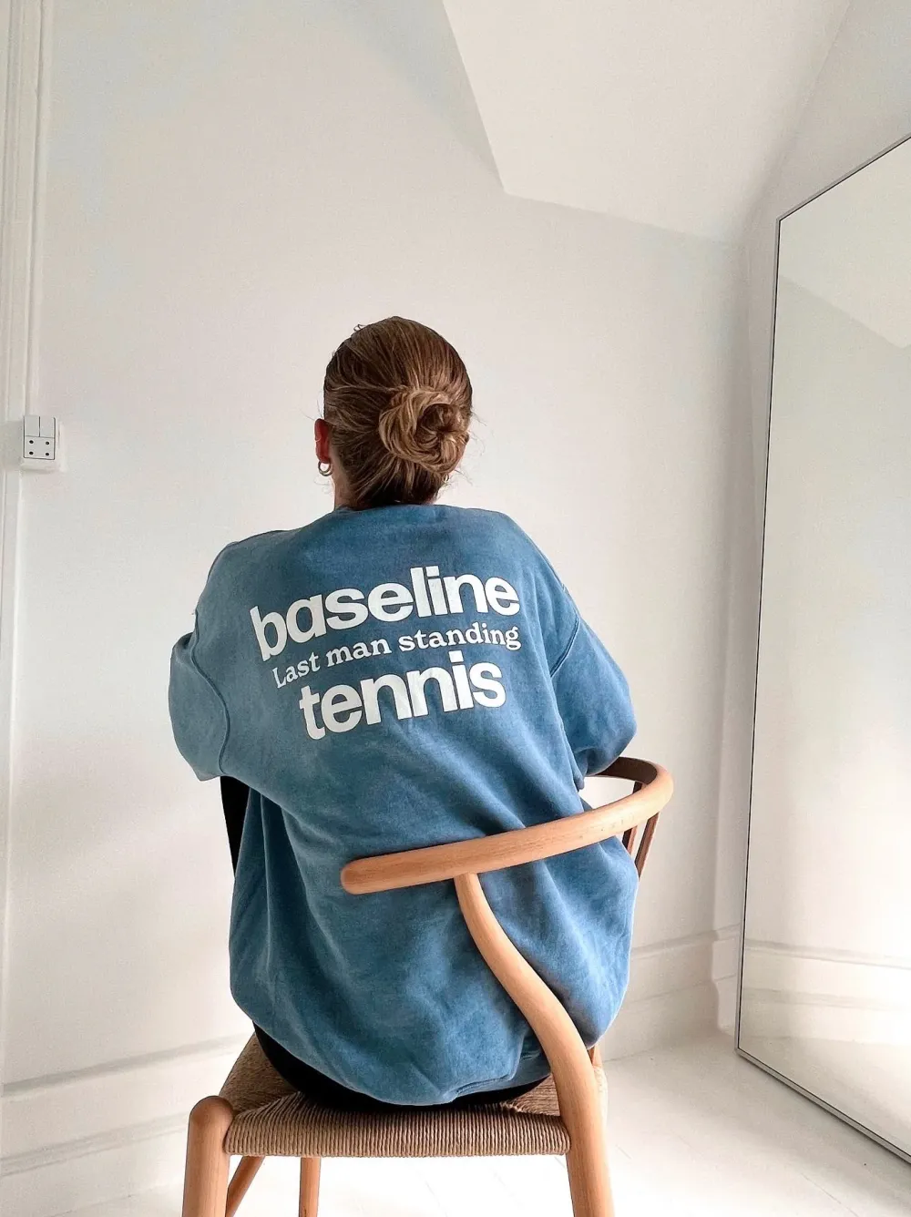 Vice 84 'Baseline' Sweater - Vintage Washed Baby Blue