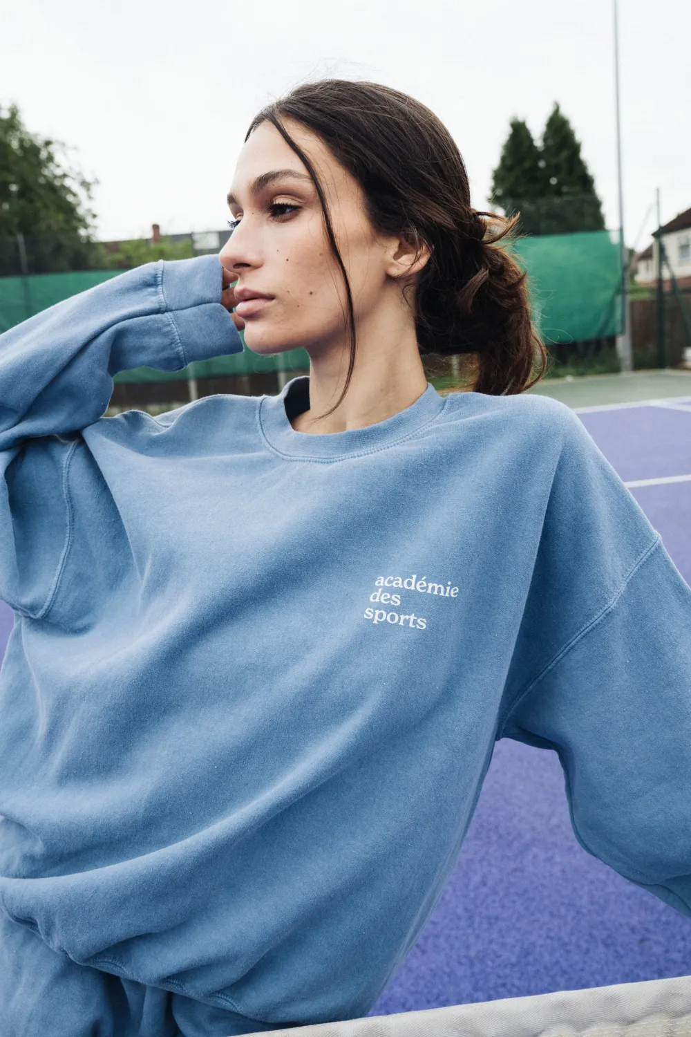Vice 84 'Baseline' Sweater - Vintage Washed Baby Blue