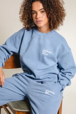 Vice 84 'Baseline' Sweater - Vintage Washed Baby Blue
