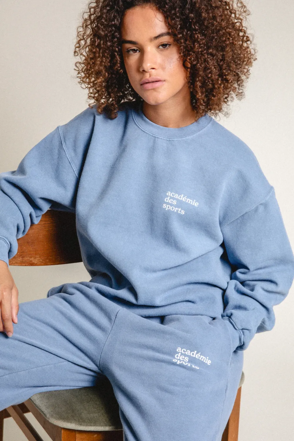 Vice 84 'Baseline' Sweater - Vintage Washed Baby Blue