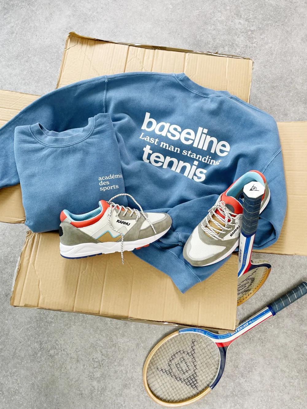 Vice 84 'Baseline' Sweater - Vintage Washed Baby Blue