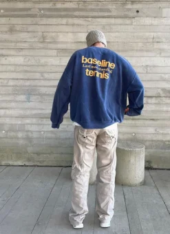 Vice 84 'Baseline' Sweater - Vintage Washed Navy