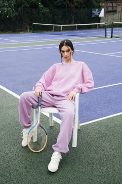 Vice 84 'Baseline' Sweater - Vintage Washed Rose Pink