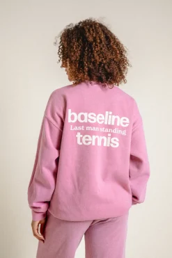 Vice 84 'Baseline' Sweater - Vintage Washed Rose Pink
