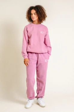 Vice 84 'Baseline' Sweater - Vintage Washed Rose Pink
