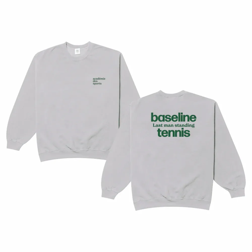 Vice 84 'Baseline' Sweater - Vintage Washed Ash Grey