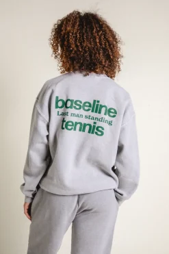 Vice 84 'Baseline' Sweater - Vintage Washed Ash Grey