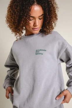 Vice 84 'Baseline' Sweater - Vintage Washed Ash Grey