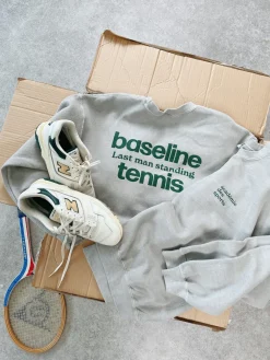 Vice 84 'Baseline' Sweater - Vintage Washed Ash Grey