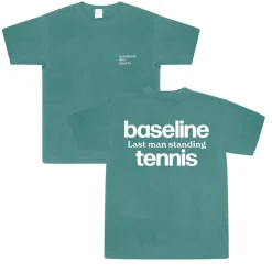 Vice 84 'Baseline' Tee - Vintage Washed Green