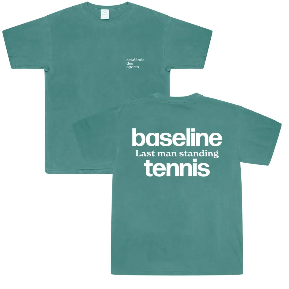 Vice 84 'Baseline' Tee - Vintage Washed Green