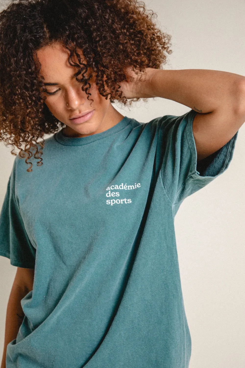 Vice 84 'Baseline' Tee - Vintage Washed Green