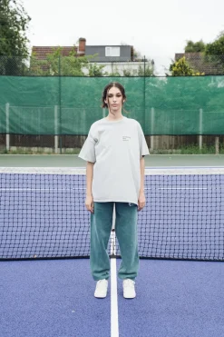 Vice 84 'Baseline' Tee - Vintage Washed Stone