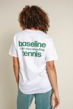 Vice 84 'Baseline' Tee - White