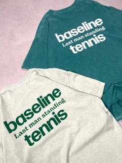 Discounted Bundles Vice 84 'Baseline' Washed Tees Twinpack - Green/Stone
