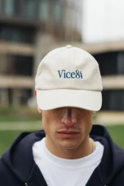 Vice 84 'Classic' Cap - Washed Cream