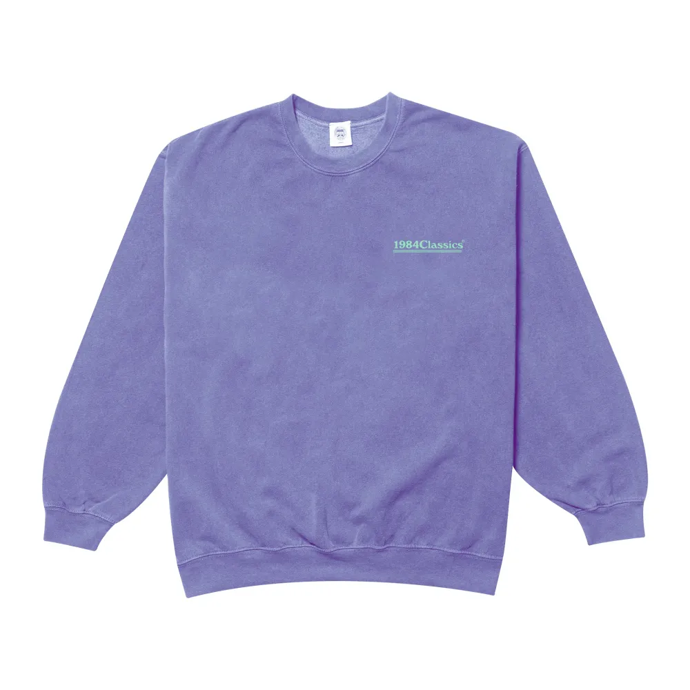 Vice 84 'Classics' Vintage Washed Sweater - Orchid