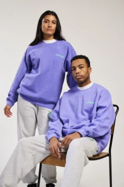 Vice 84 'Classics' Vintage Washed Sweater - Orchid