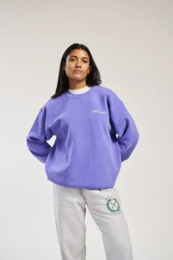 Vice 84 'Classics' Vintage Washed Sweater - Orchid