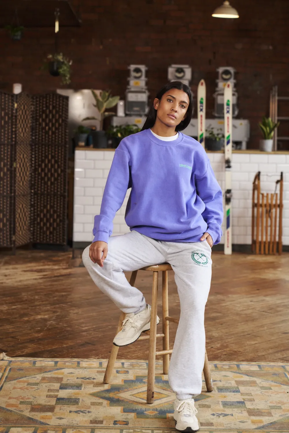 Vice 84 'Classics' Vintage Washed Sweater - Orchid