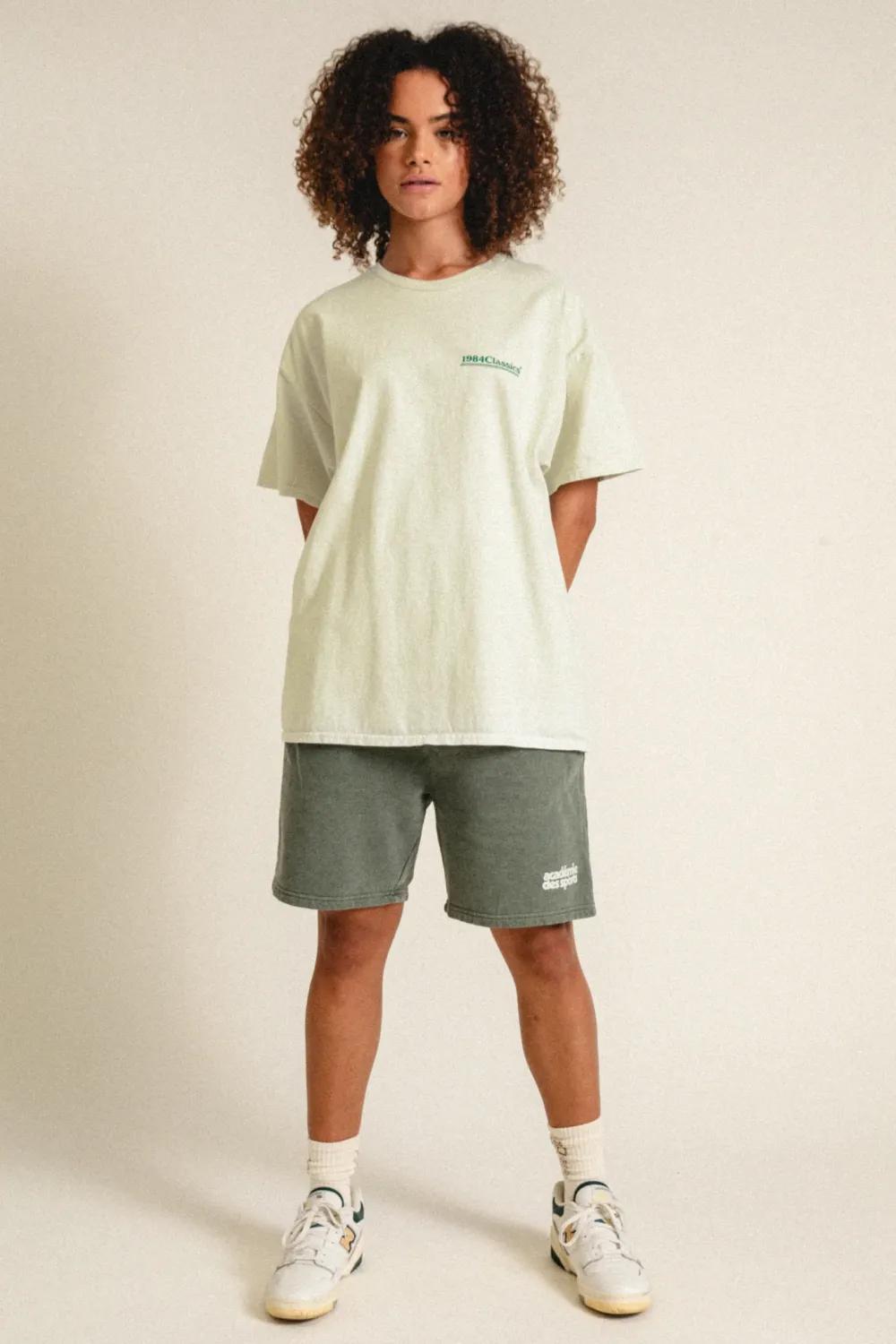 Vice 84 'Classics' Vintage Washed Tee - Cream