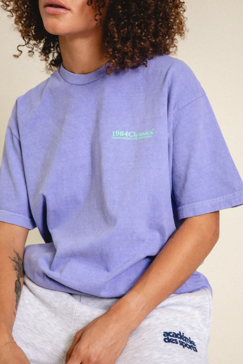 Vice 84 'Classics' Vintage Washed Tee - Orchid