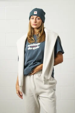 Vice 84 'Club Académie' Vintage Washed Tee - Navy