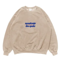 Vice 84 'Club Académie' Vintage Washed Sweater - Sand