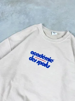 Vice 84 'Club Académie' Vintage Washed Sweater - Sand