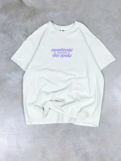 Vice 84 'Club Académie' Vintage Washed Tee - Cream