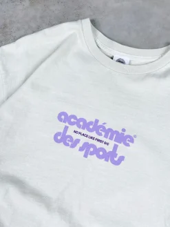 Vice 84 'Club Académie' Vintage Washed Tee - Cream